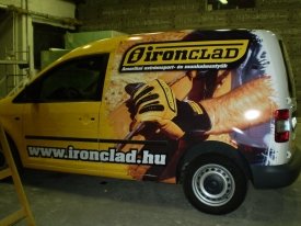 Ironclad nyomtatott teljesen becsomagolt autódekoráció, autó dekoráció