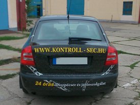 Skoda Octavia autódekoráció: Kontroll-Sec Kft. autó dekoráció 08