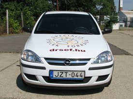 Dr. Sef Opel Corsa Van autó dekoráció, autódekorácó